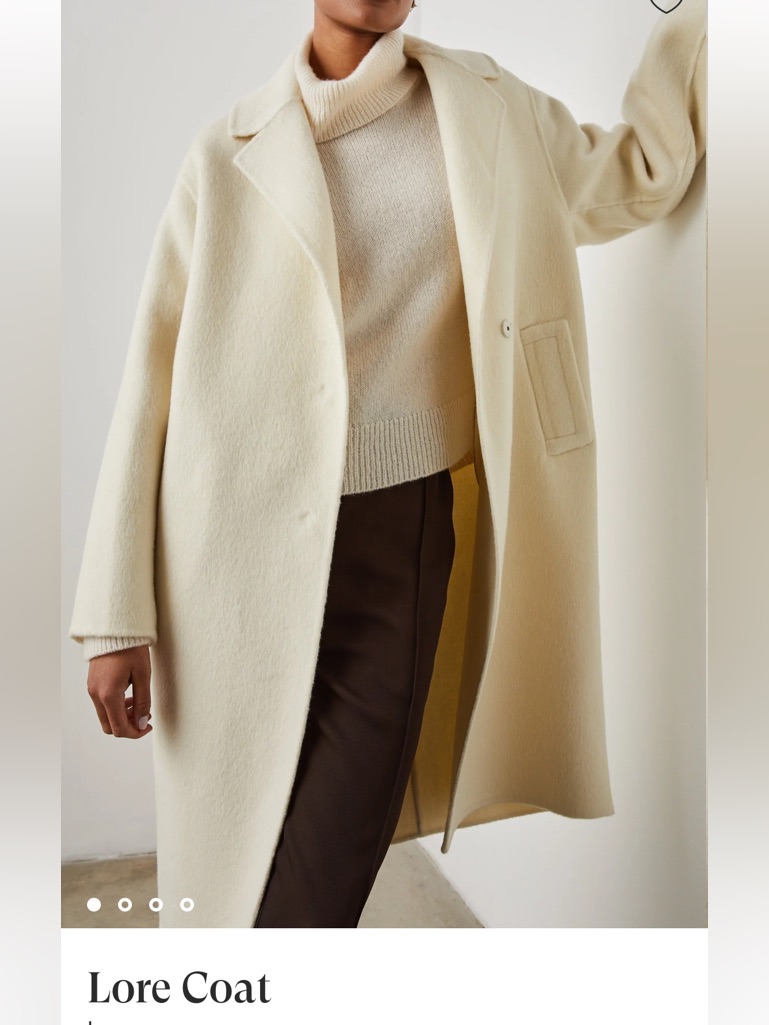 Rails Lore Coat Ivory